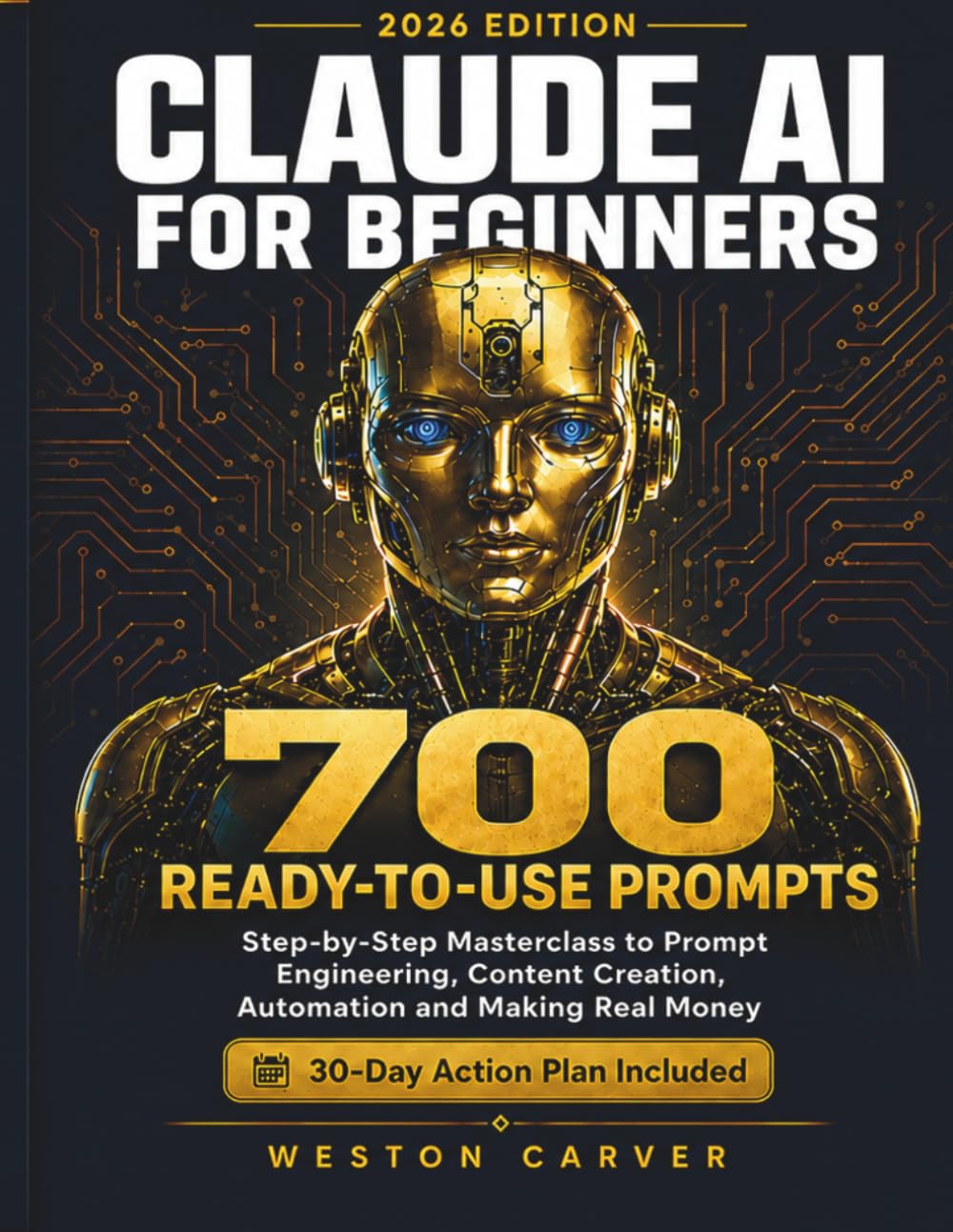 capítulo por capítulo baixar CLAUDE AI FOR BEGINNERS 2026: Step-by-Step Masterclass to Prompt Engineering, Content Creation, Automation and Making Real Money — With 700 Prompts and 30-Day Action Plan (The AI Blueprint Series)