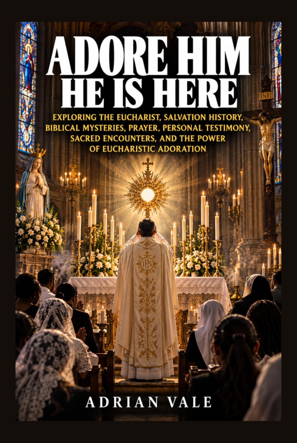 ADORE HIM: HE IS HERE MOVIE REVIEW: Exploring the Eucharist, Salvation History, Biblical Mysteries, Prayer, Personal Testimony, Sacred Encounters, and the Power of Eucharistic Adoration baixar livro de graça