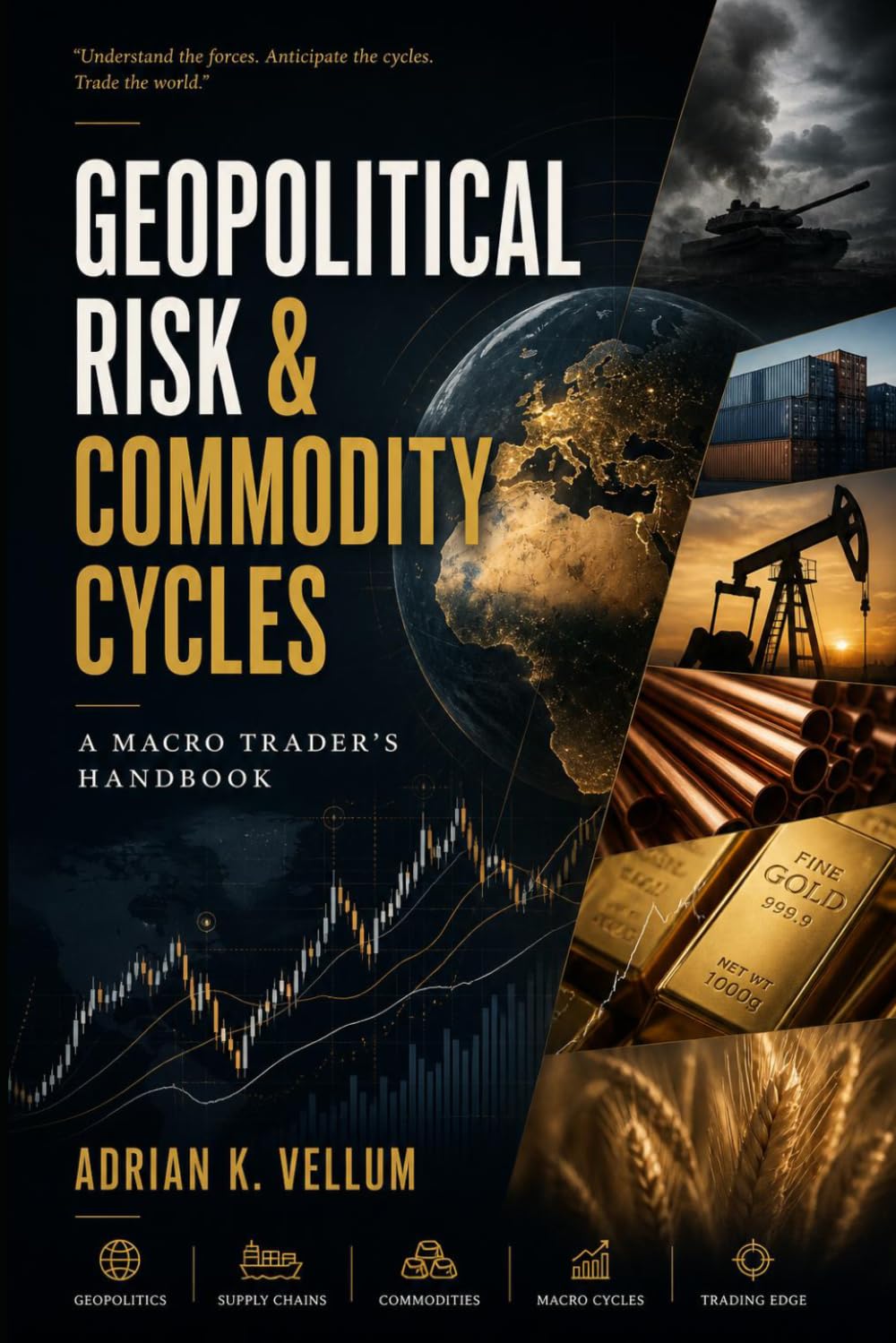 ler totalmente Geopolitical Risk & Commodity Cycles: A Macro Trader's Handbook