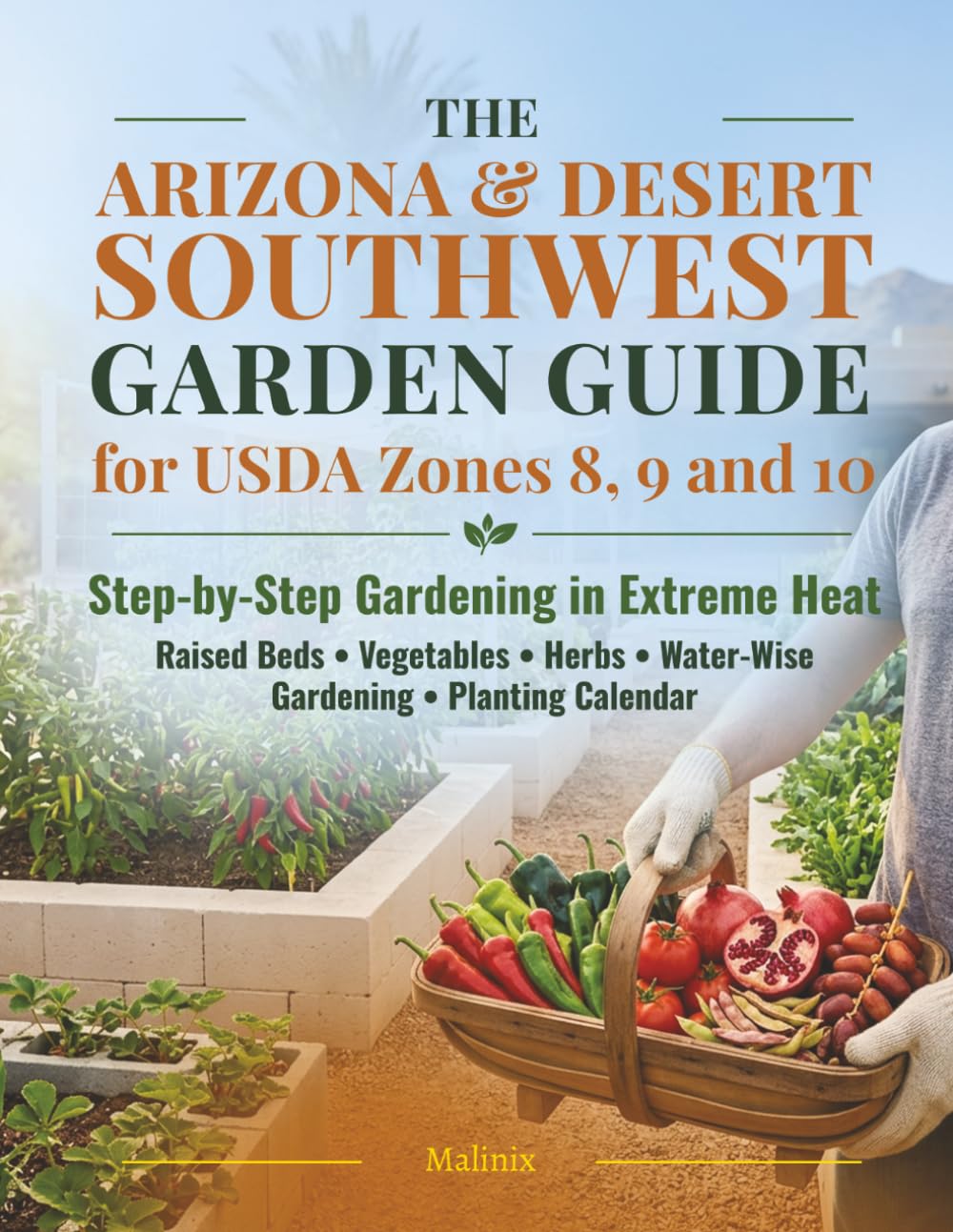 ler totalmente The Arizona & Desert Southwest Garden Guide: Growing Vegetables, Herbs and Fruit in Extreme Heat — Nevada, New Mexico and Southern California — Planting Calendar for USDA Zones 8, 9 and 10