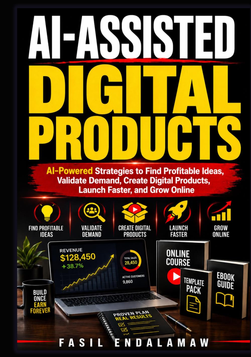 AI-ASSISTED DIGITAL PRODUCTS: AI-Powered Strategies to Find Profitable Ideas, Validate Demand, Create Digital Products, Launch Faster, and Grow Online (AI Income & Business) baixar livro de graça
