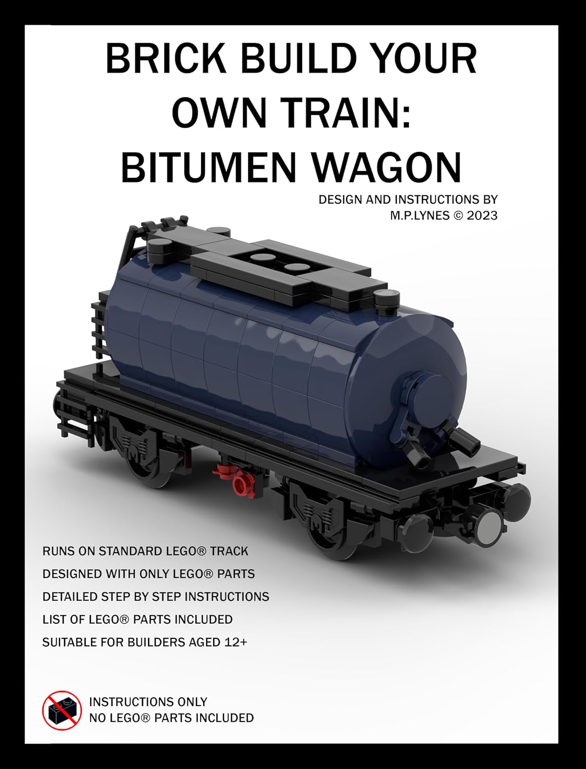 BRICK BUILD YOUR OWN TRAIN: BITUMEN WAGON (English Edition) baixar livro de graça