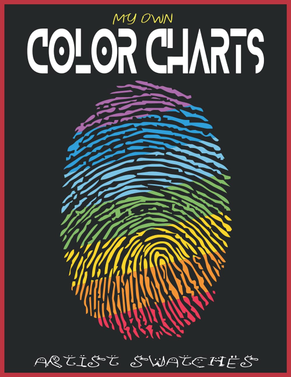 ler totalmente Color Charts For Artists: Blank Swatch Collection Art Teacher Gift - 50 Color Charts for Colored Pencils