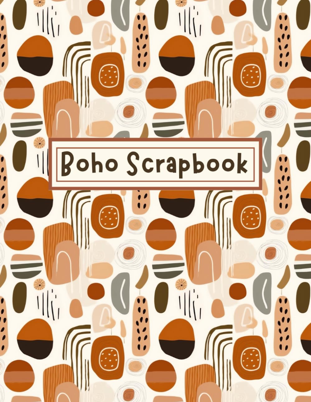 ler totalmente Boho Scrapbook Paper: Patterning Paper, Boho Pattern Paper Double Sided, Origami Paper, 40 Bohemian Abstract Designs, 40 Double-Sided Sheets, For Craft Card Making Scrapbook Photo Album Decor