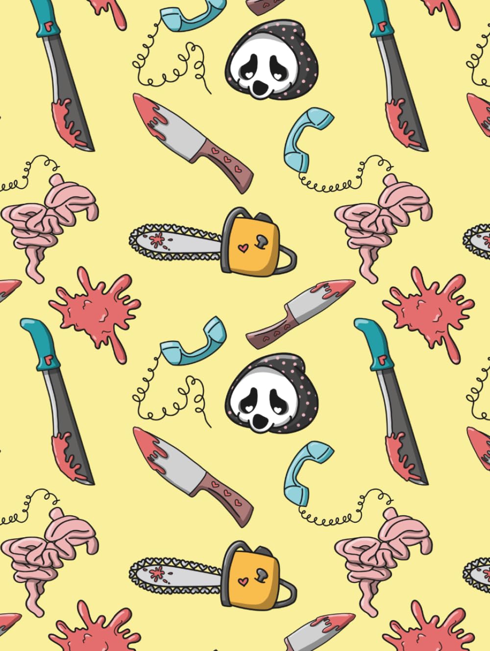 Cutely Unhinged: A Kowaii Horror Undated Weekly & Monthly Planner baixar livro de graça