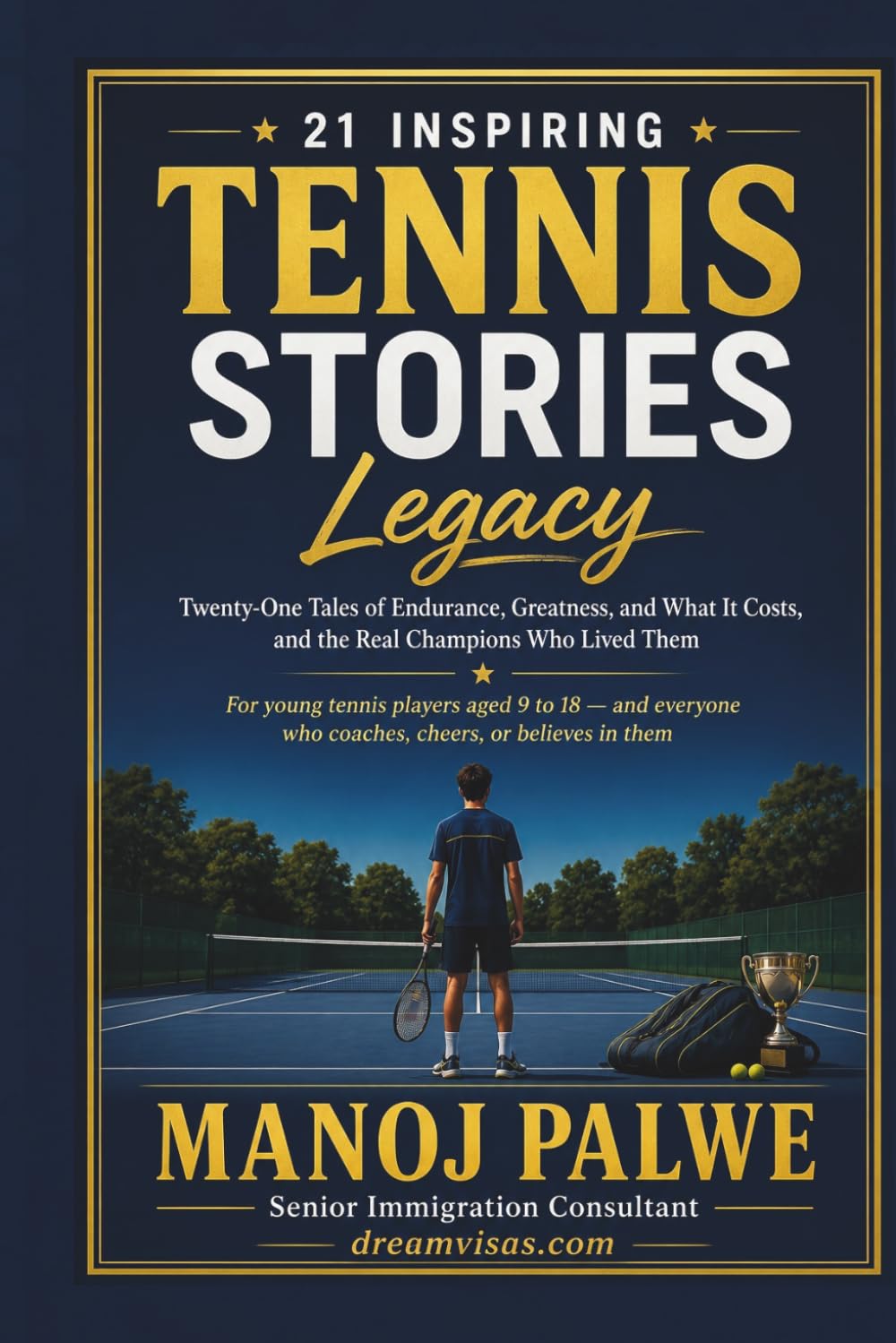 ler totalmente 21 Inspiring Tennis Stories: Legacy - Twenty-One Tales of Endurance, Greatness, and What It Costs, and the Real Champions Who Lived Them: 5