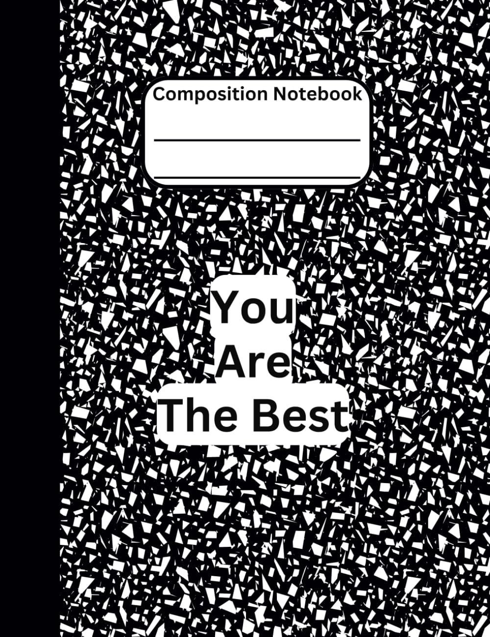 capítulo por capítulo baixar Black Composition Notebook College Ruled: 9.75x7.5 Size, Glossy Cover, 110 Pages, Version 2B