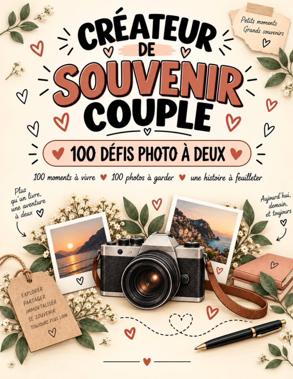 Créateur de Souvenir Couple: 100 Défis Photo pour Sortir de la Routine, Créer des Souvenirs et Raconter votre Histoire d’amour | Livre Couple à Remplir à Deux (French Edition) baixar o livro de graça