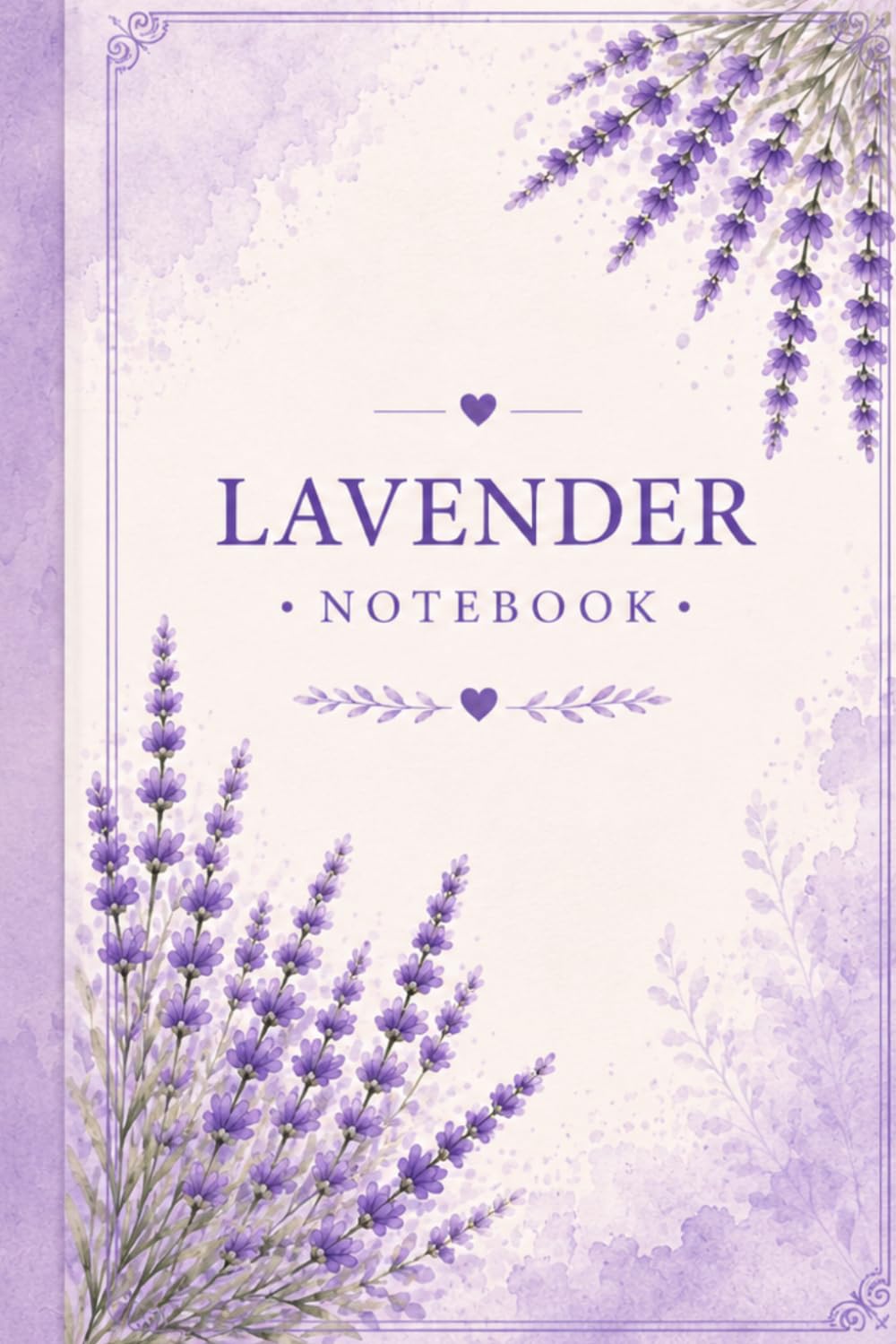 Lavender Notebook: College Ruled Journal | Botanical Floral Design | 120 Pages: for Notes, School, Work, Journaling and Everyday Writing (Bloom Collection) baixar o livro de graça