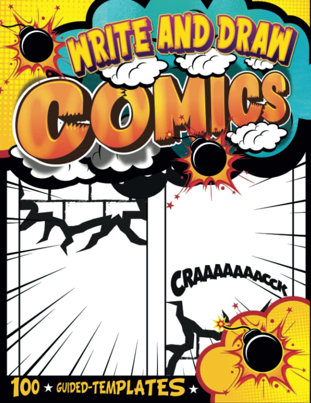 ler totalmente Comic Sketch Book Journal: Writing and Drawing Superheros Stories | Write and Draw Comic Books for Kids 8-10
