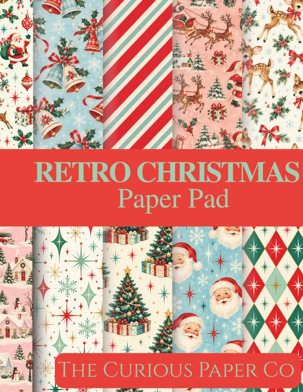 Retro Christmas: Paper Pad baixar o livro de graça
