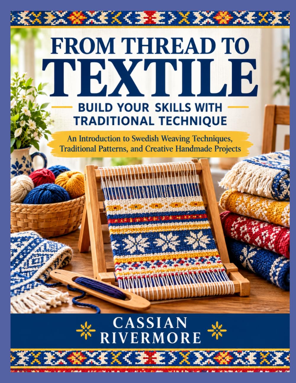 capítulo por capítulo baixar From Thread to Textile: BUILD YOUR SKILLS WITH TRADITIONAL TECHNIQUE: An Introduction to Swedish Weaving Techniques, Traditional Patterns, and Creative Handmade Projects