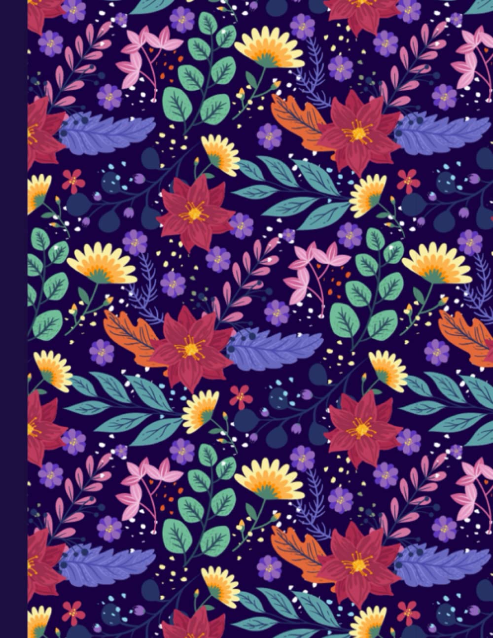 Floral Notebook, Composition Book, Journal, 120 Pages, 8.5 x 11 inches baixar livro de graça