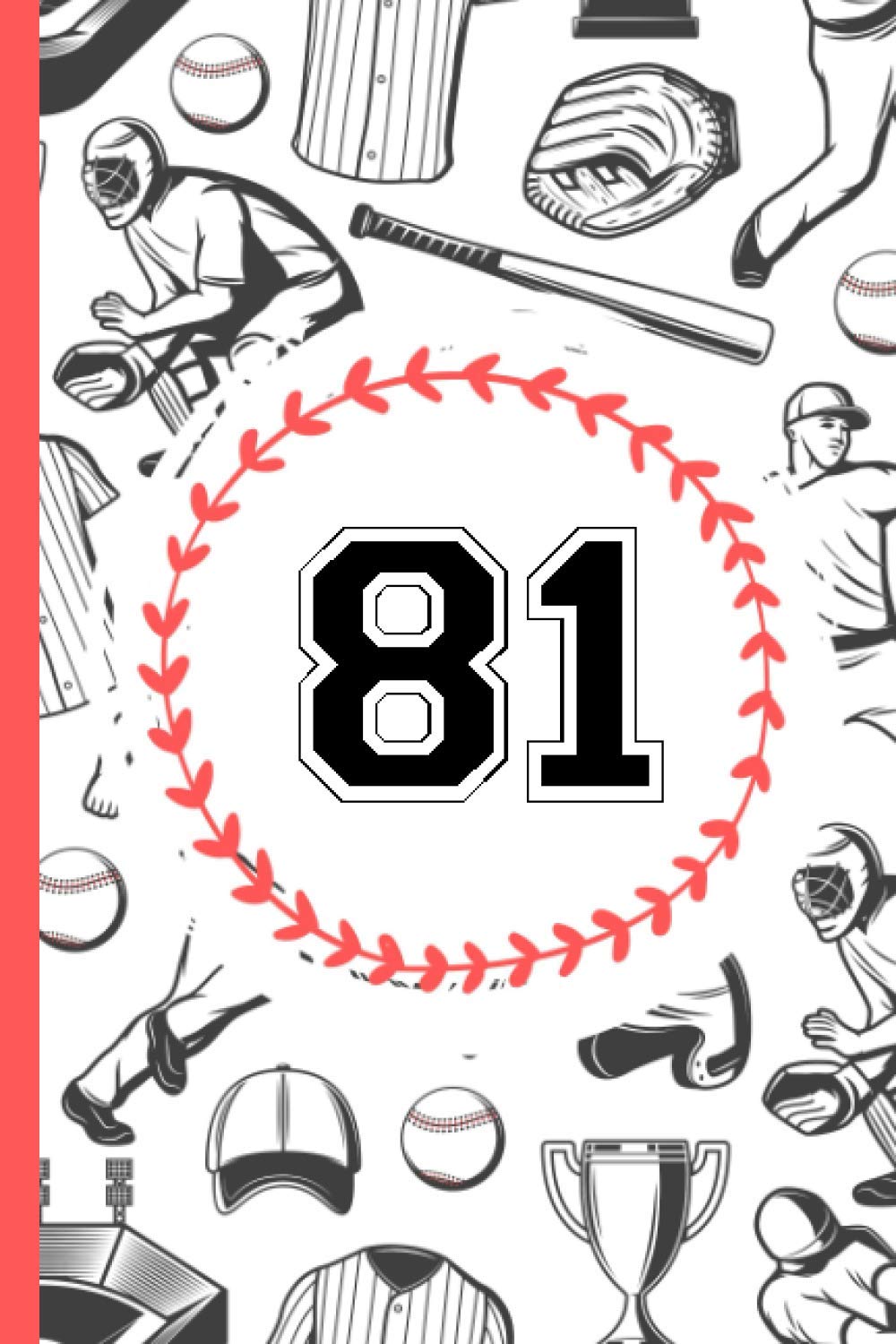 81 Notebook Journal: Baseball Journal for Boys Monogram Jersey Number 81 Eighty One,Wide Ruled Composition Baseball Notebook,110 Pages, 6x9 Inch, Baseball Jersey 81 Eighty One baixar livro de graça
