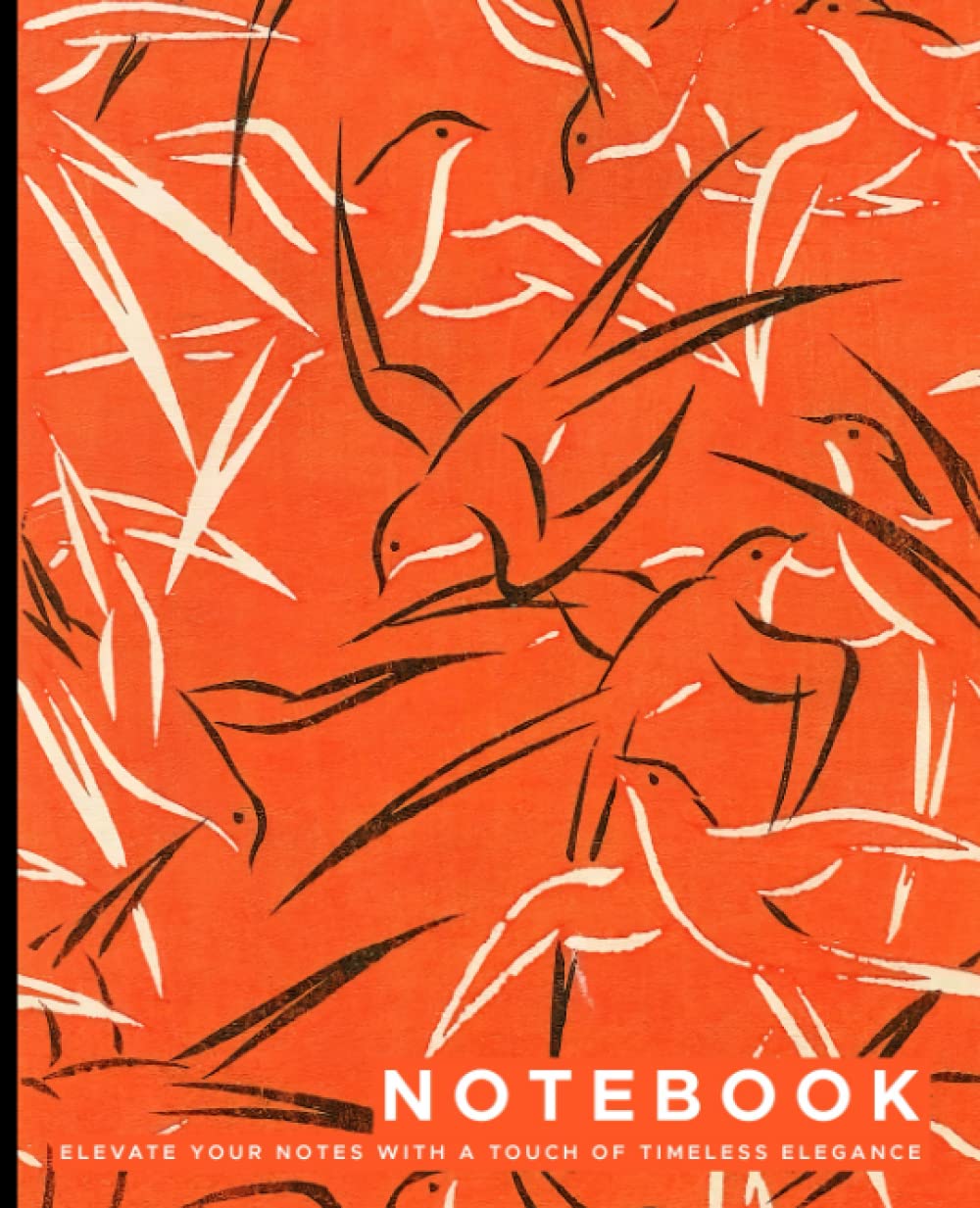 ler totalmente Vintage Notebook College Ruled: Vintage Composition Notebook with Numbered Pages, Table of Contents, and Japanese Bird Art Aesthetic, Perfect for Note-Taking, Journaling, and Gifts