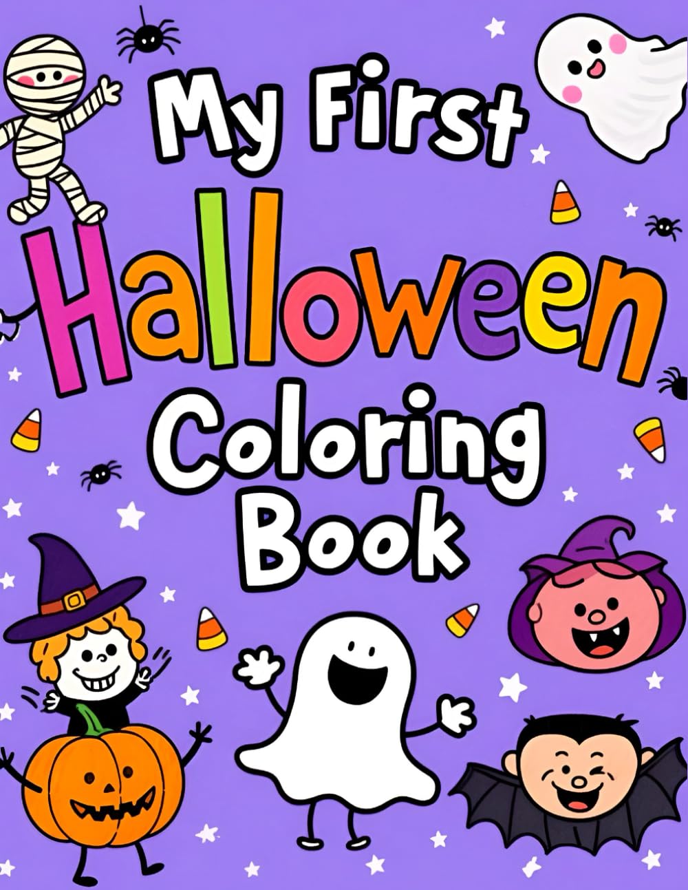 capítulo por capítulo baixar Toddler Boy, Girl Halloween Gifts: My First Halloween Coloring Book: Adorable and Fun Coloring Pages for Toddlers and Kids Ages 2-4, 3-5 – 50+ Simple... & Friendly Monsters (Halloween Party Favors)
