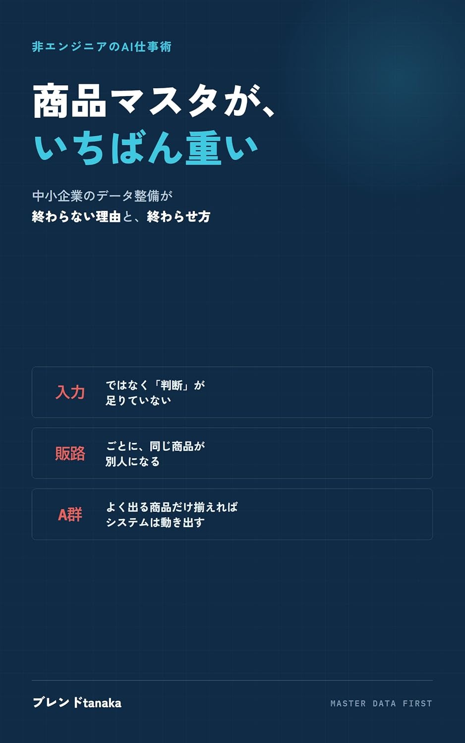 Shohin master ga ichiban omoi: Chusho kigyo no data seibi ga owaranai riyu to owarasekata (Japanese Edition) baixar livro de graça