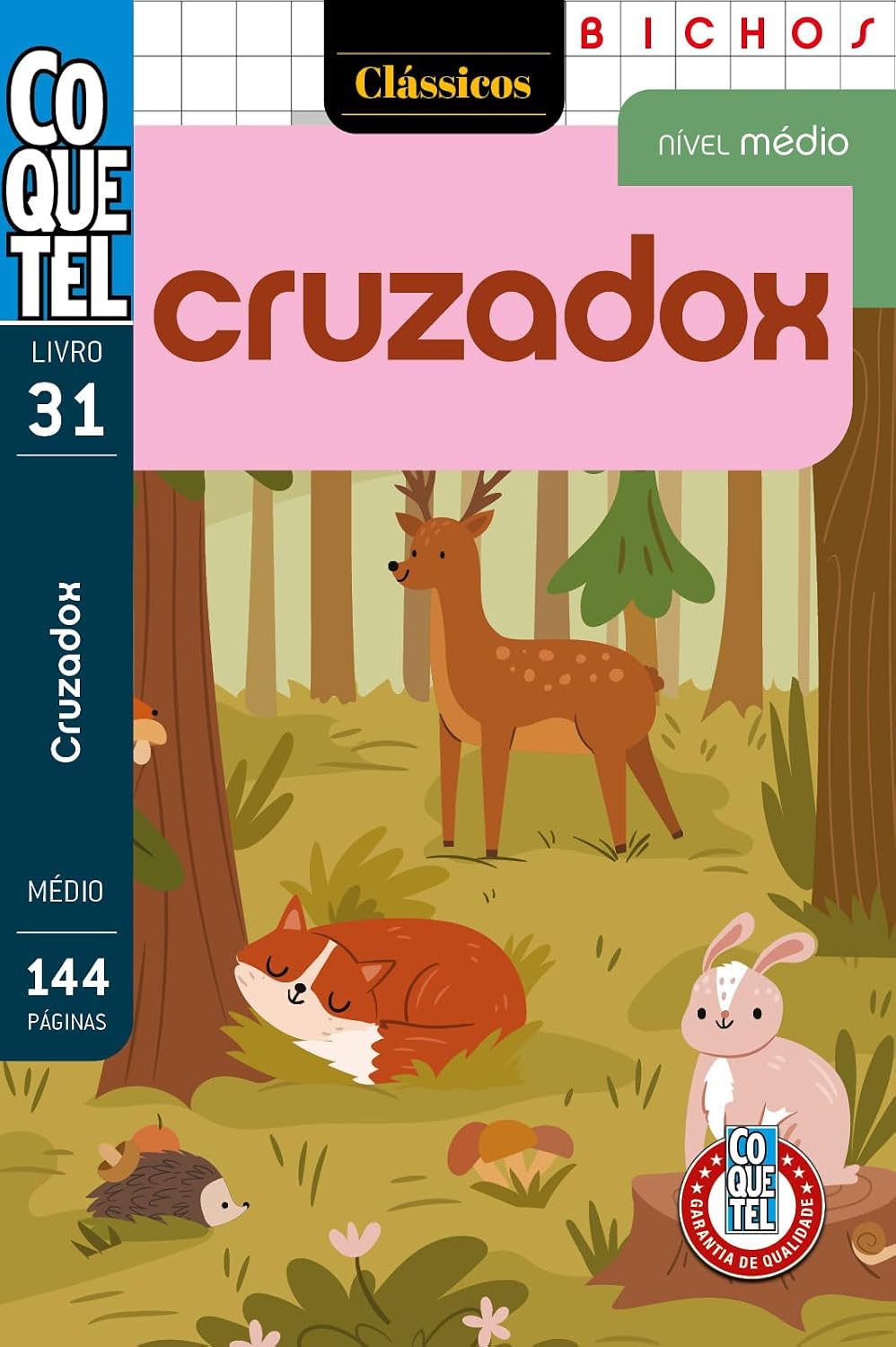 ler totalmente Livro Coquetel Cruzadox 31: Nível Médio
