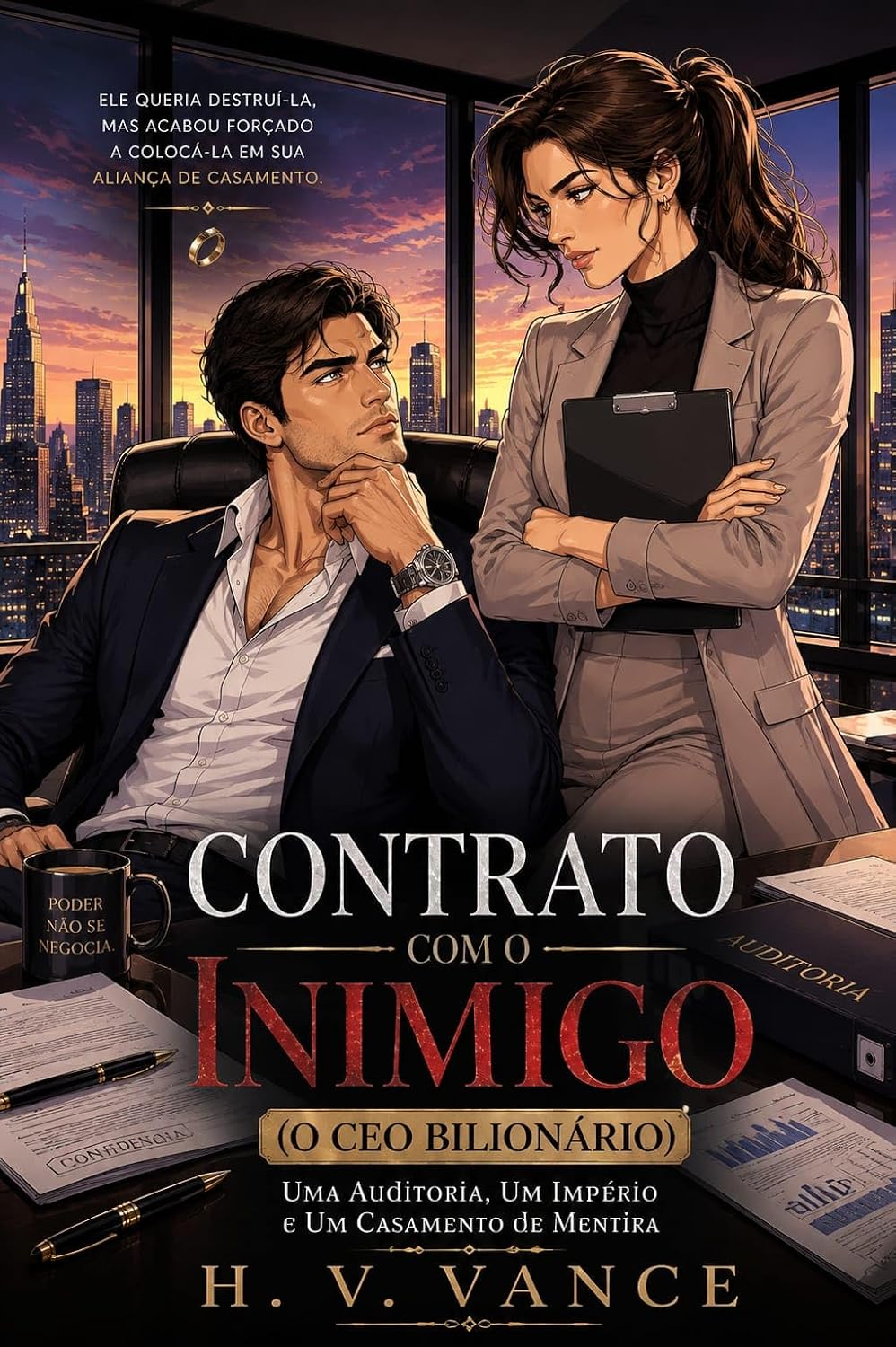 capítulo por capítulo baixar CONTRATO COM O INIMIGO (O CEO BILIONÁRIO): Uma Auditoria, Um Império e Um Casamento de Mentira