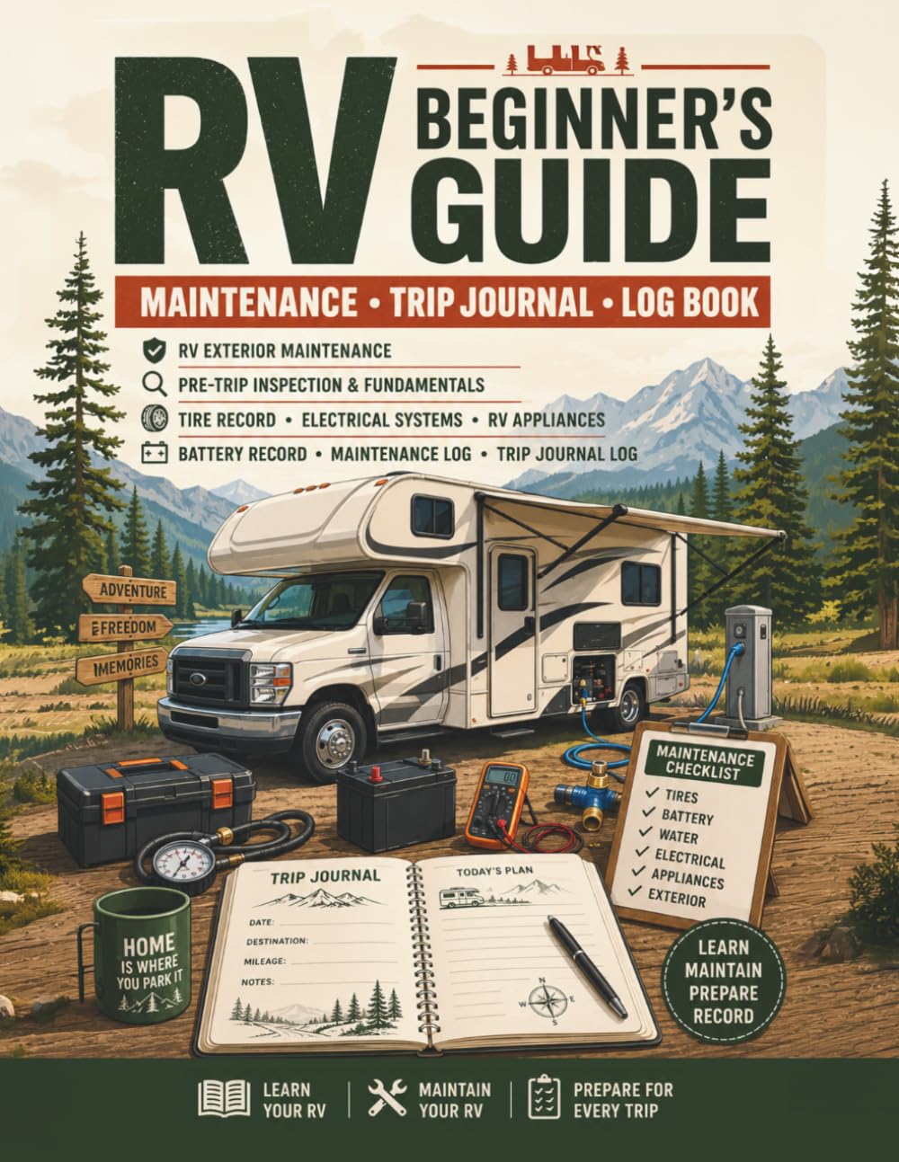 RV BEGINNER'S GUIDE: Everything a new RV owner needs to know baixar o livro de graça