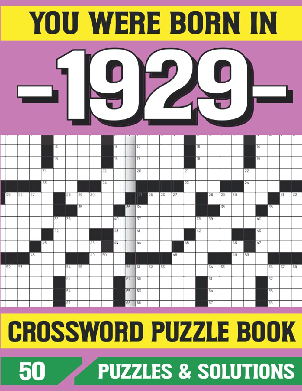 You Were Born In 1929: Crossword Puzzle Book: Word Search Puzzle Book: Puzzles Games For Seniors adults And More With Solutions baixar o livro de graça