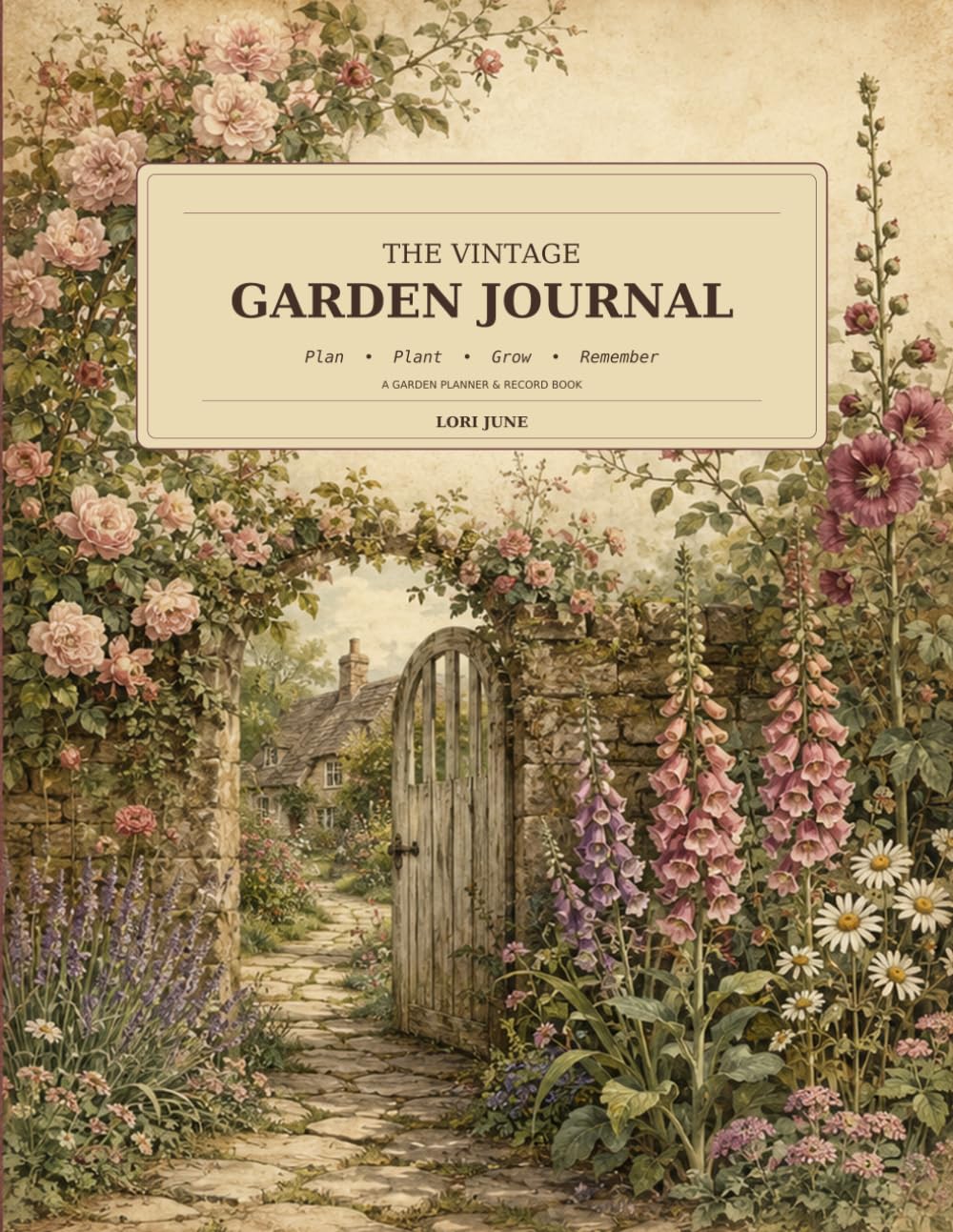 The Vintage Garden Journal: Plan, Plant, Grow & Remember: A Garden Planner and Record Book for Flowers, Vegetables, Herbs, and More baixar livro de graça
