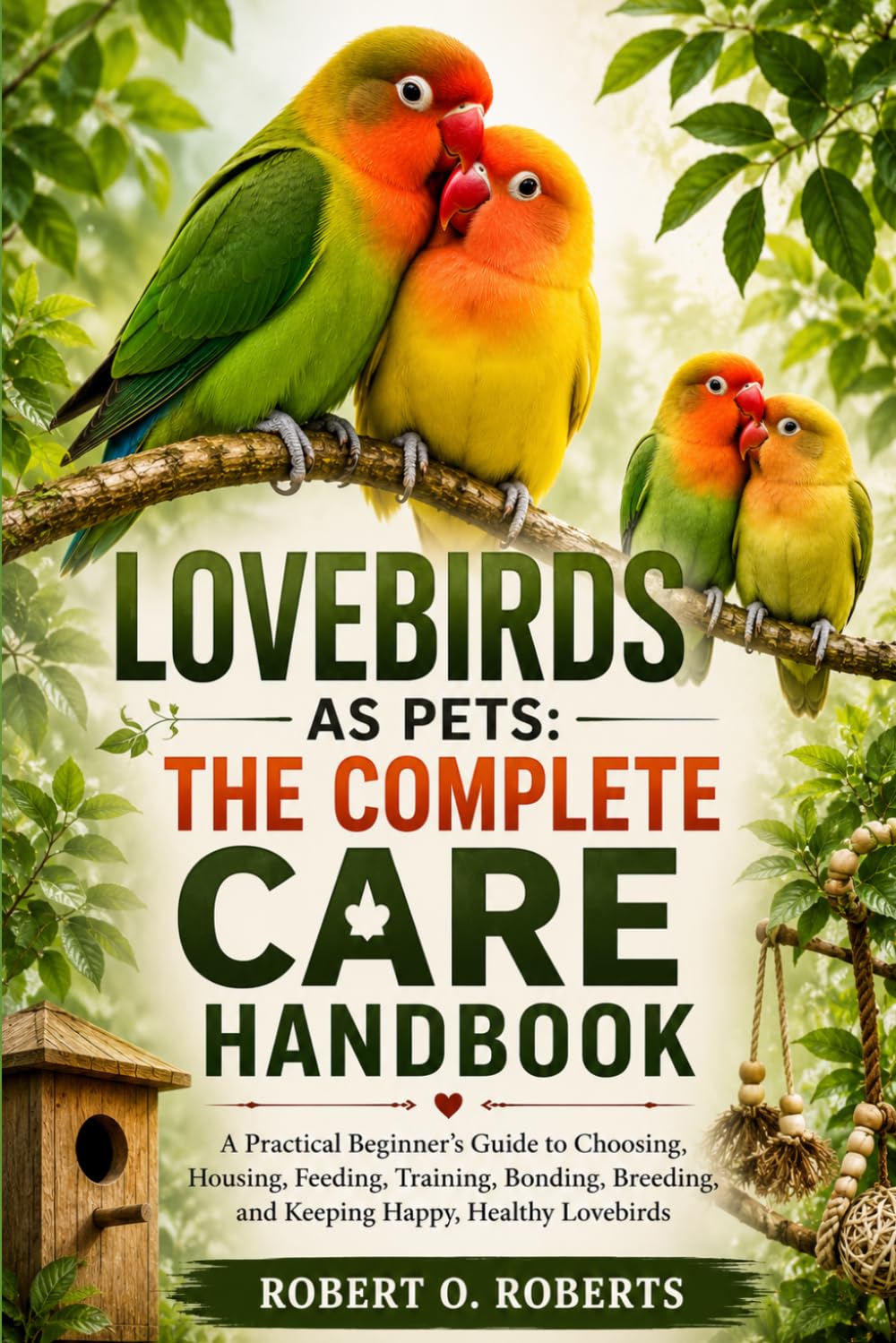 Lovebirds as Pets: THE COMPLETE CARE HANDBOOK: A Practical Beginner's Guide to Choosing, Housing, Feeding, Training, Bonding, Breeding, and Keeping Happy, Healthy Lovebirds baixar livro de graça