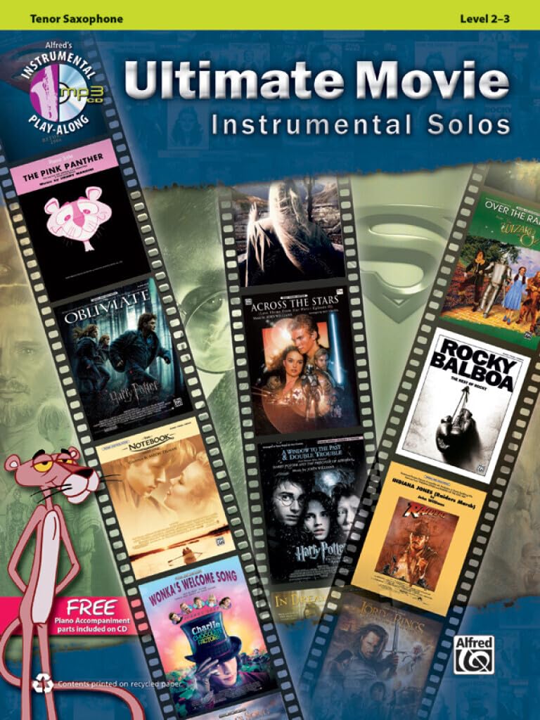 Ultimate Movie Instrumental Solos: Tenor Saxophone: Levels 2-3 baixar o livro de graça