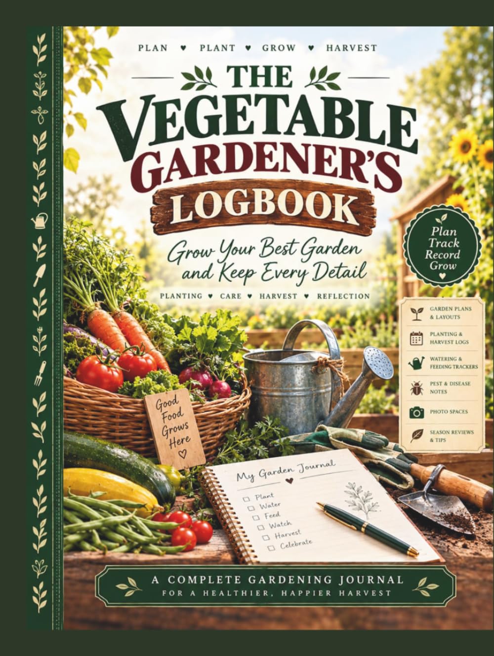 THE VEGETABLE GARDENER'S LOGBOOK baixar o livro de graça