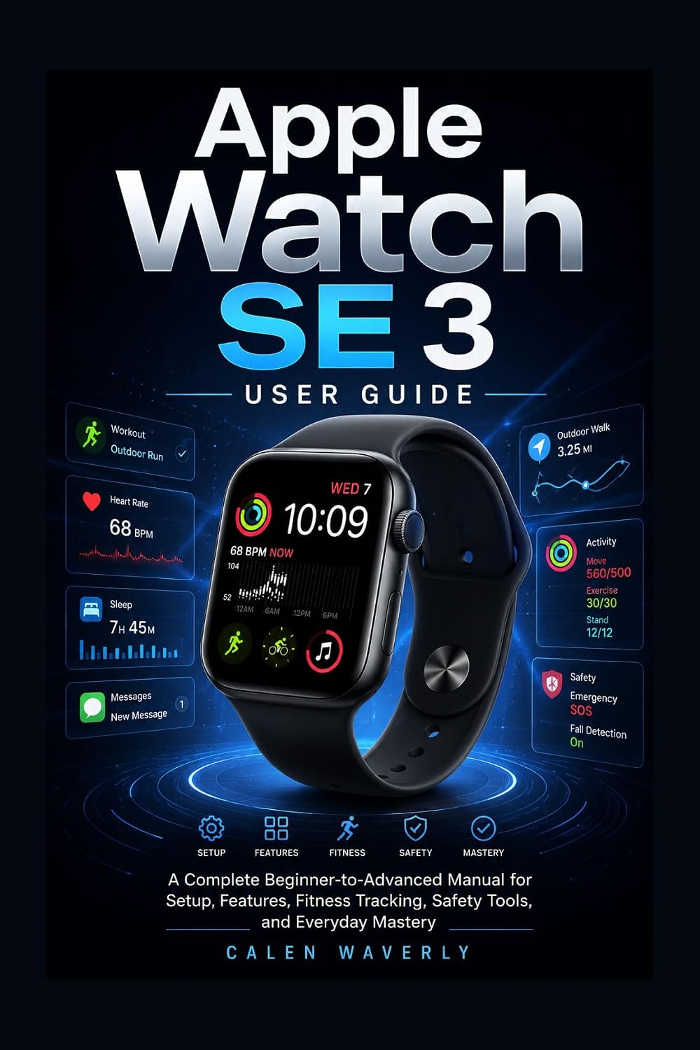 Apple Watch SE 3 User Guide: A Complete Beginner-to-Advanced Manual for Setup, Features, Fitness Tracking, Safety Tools, and Everyday Mastery (English Edition) baixar o livro de graça