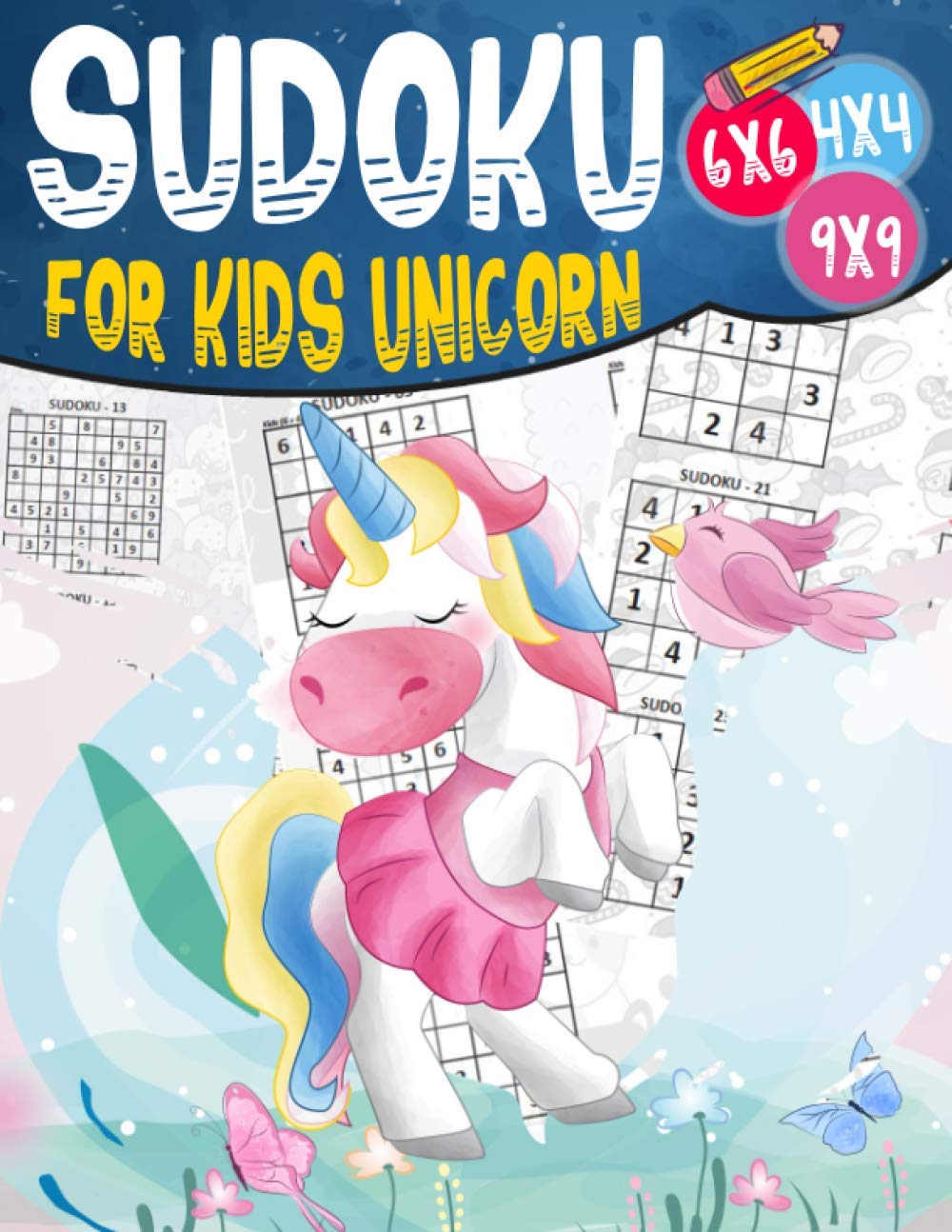 Sudoku for kids unicorn: Easy and Fun Activity for Childen 6 to 12 with 270 sudoku with Solutions - Increase Memory and Logic baixar o livro de graça