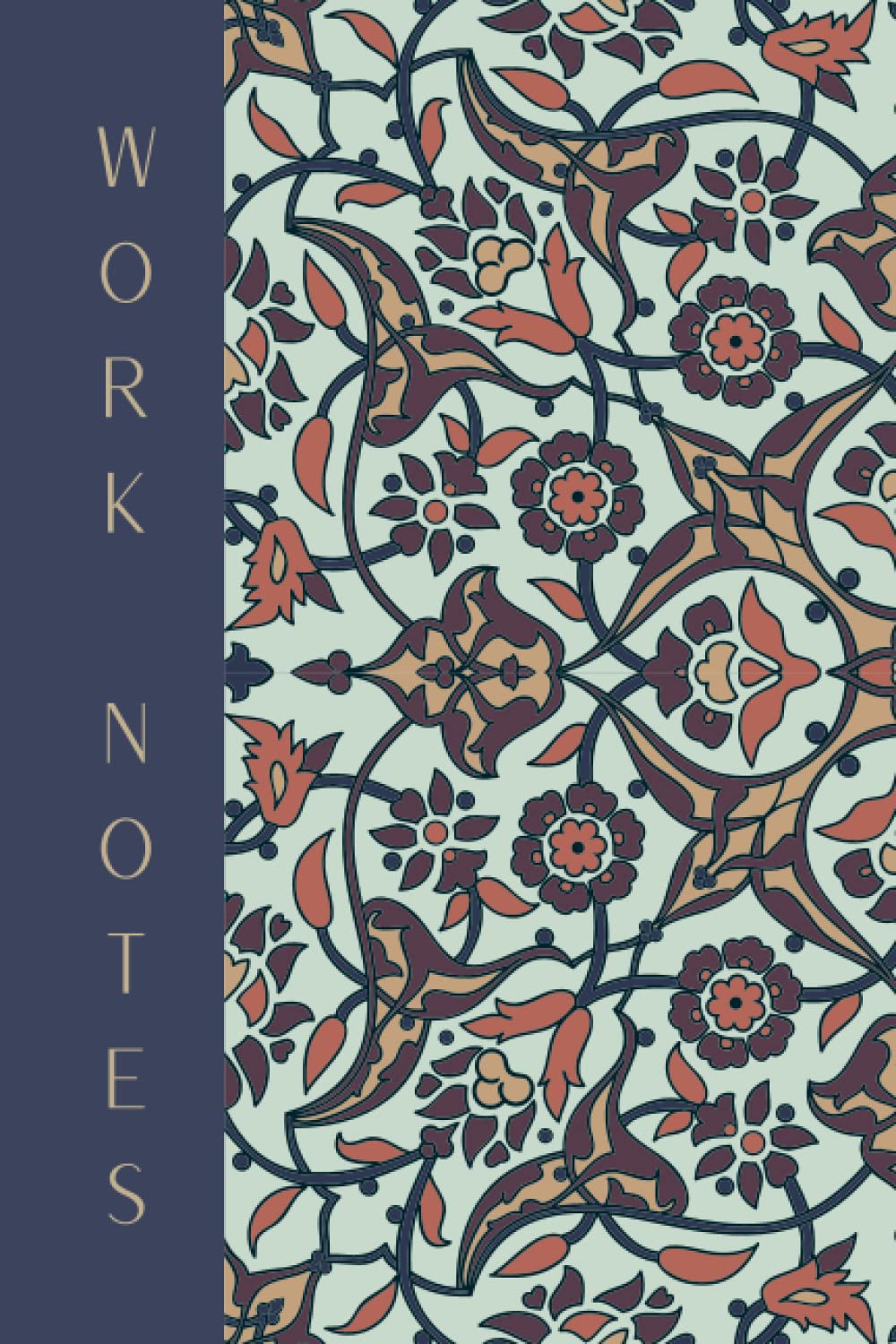 ler totalmente Work Notes with Ornate Pattern | A 6x9 Notebook for Taking Notes: A Pretty Notebook for Work | A Professional Notebook