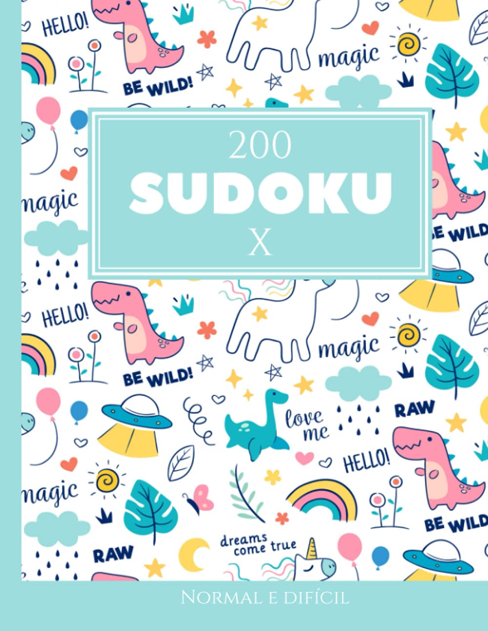 200 Sudoku X normal e difícil Vol. 6: com soluções e quebra-cabeças bônus (Portuguese Edition) baixar livro de graça