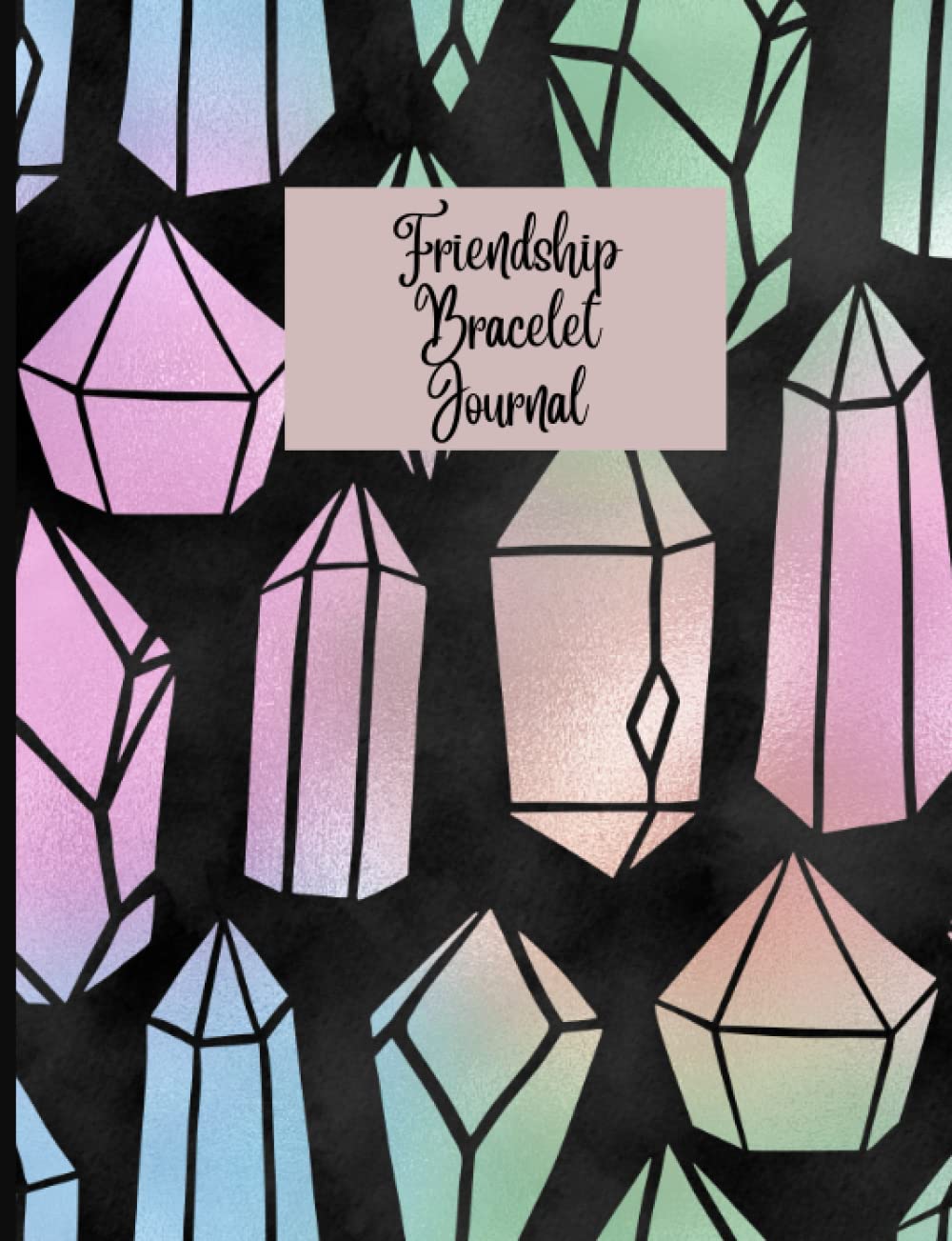 Friendship Bracelet Journal: Graph Paper Journal For Creating And Recording Your Own Alpha Friendship Bracelet Patterns Crystal Aesthetic baixar livro de graça