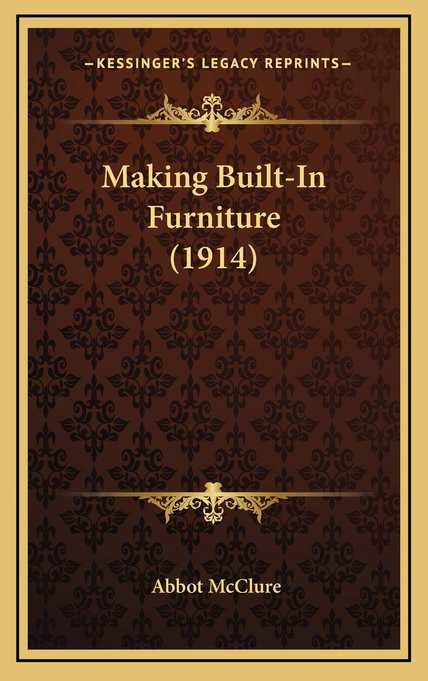 Making Built-In Furniture (1914) baixar livro de graça