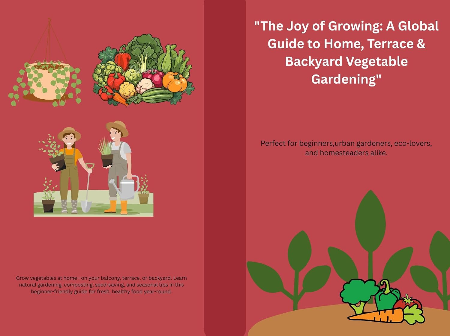 "The Joy of Growing: A Global Guide to Home, Terrace & Backyard Vegetable Gardening" (English Edition) baixar livro de graça