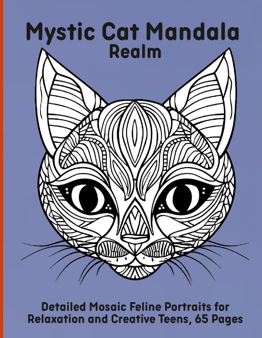 Mystic Cat Mandala Realm: Detailed Mosaic Feline Portraits for Relaxation and Creative Teens, 65 Pages baixar livro de graça