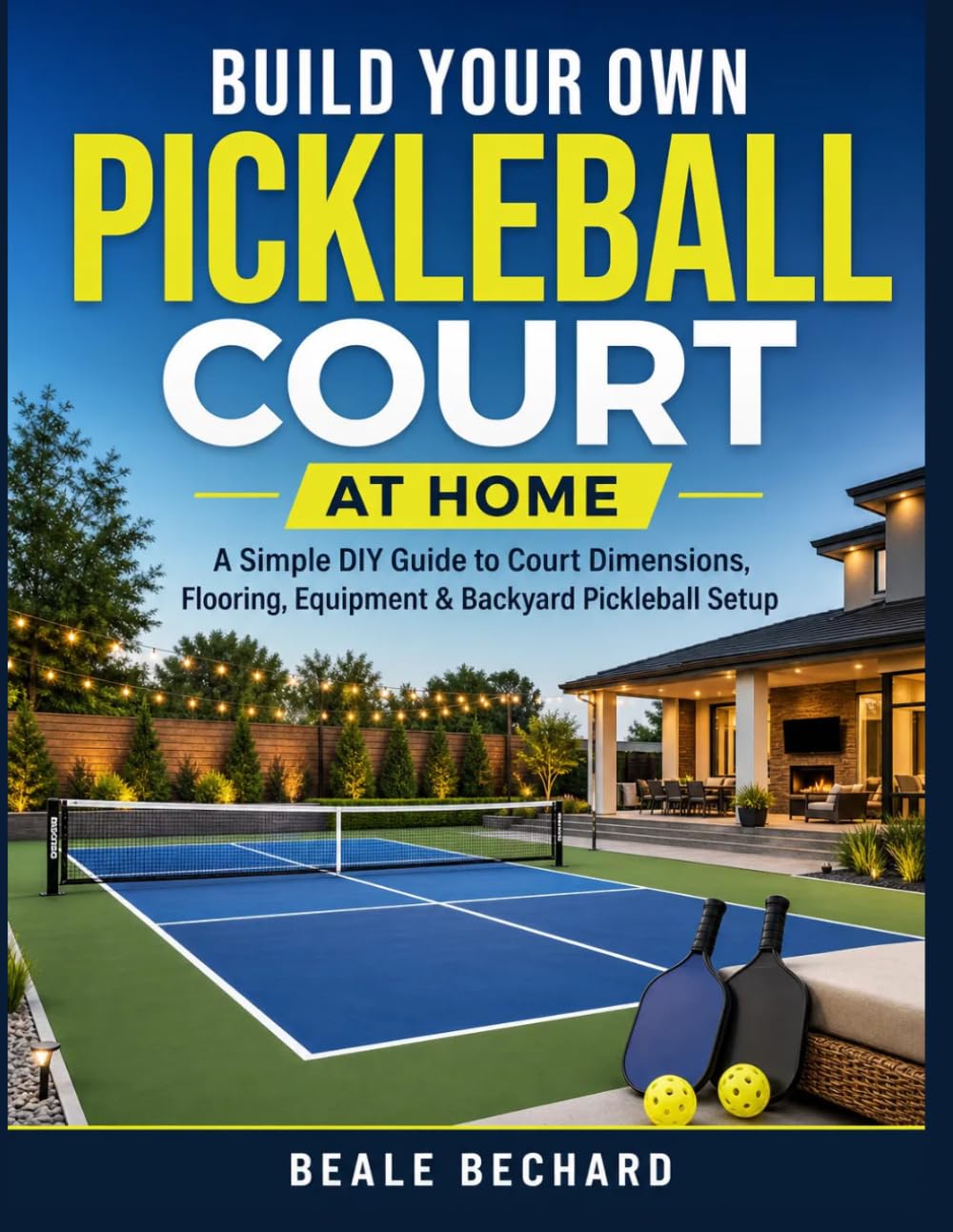 Build Your Own Pickleball Court at Home: A Simple DIY Guide to Court Dimensions, Flooring, Equipment & Backyard Pickleball Setup baixar livro de graça