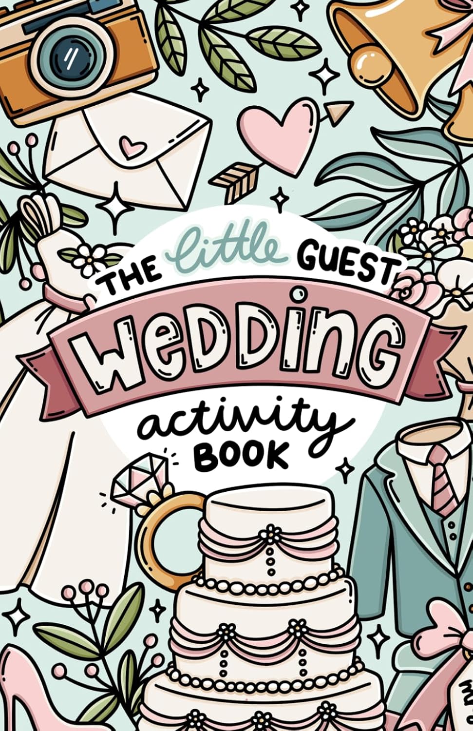 The Little Guest Wedding Activity Book for Kids (Small Version) - Colouring and Puzzles Notebook for Children Aged 4+: An entertaining wedding favour that keeps little hands busy on your big day! baixar livro de graça