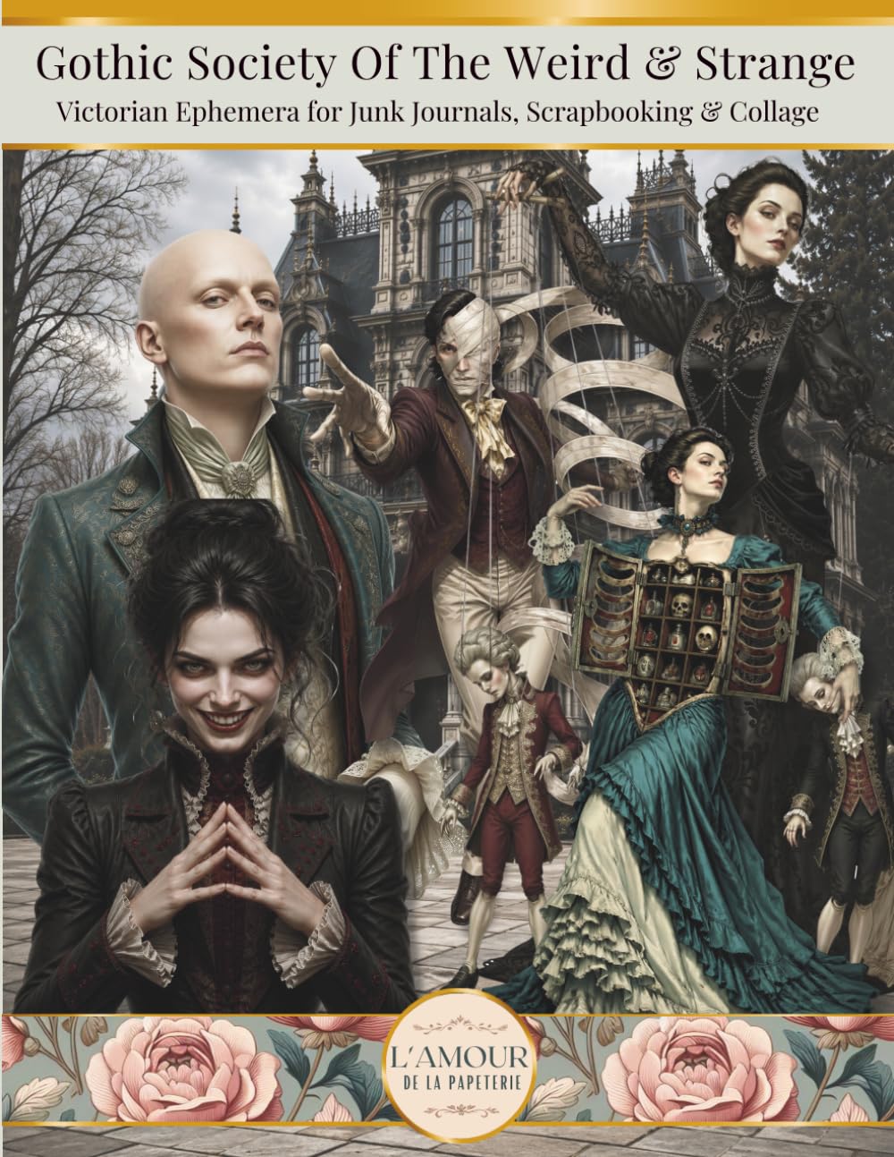 capítulo por capítulo baixar Gothic Society Of The Weird & Strange: Victorian Ephemera For Junk Journals, Scrapbooking & Collage