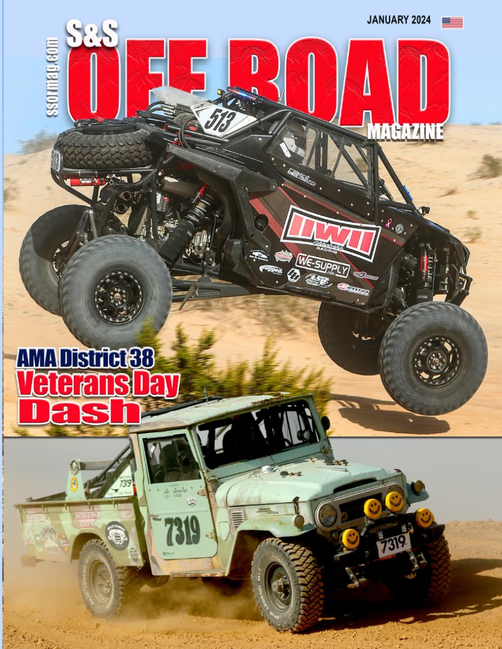 S&S Off Road Magazine January 2024 Book Version: Off road racing, dirt bikes, quads, UTVs, SXS, 4WDs, Trucks, desert racing and automotive fun (S&S Off Road Magazine Book Series) baixar o livro de graça