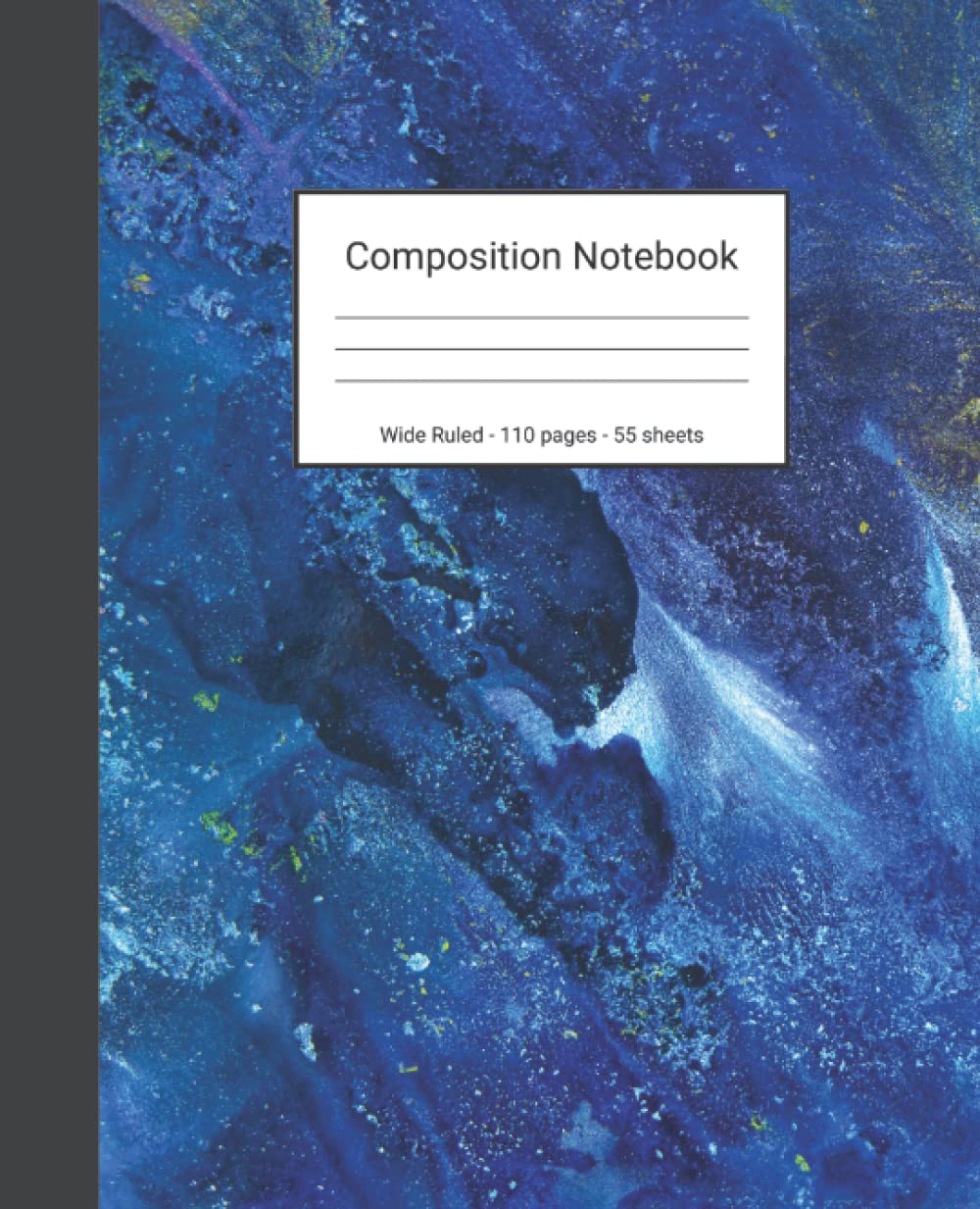 capítulo por capítulo baixar Composition Notebook: Wide Ruled Paper Notebook Journal - Blue Abstract Art - Blank Wide Lined Workbook
