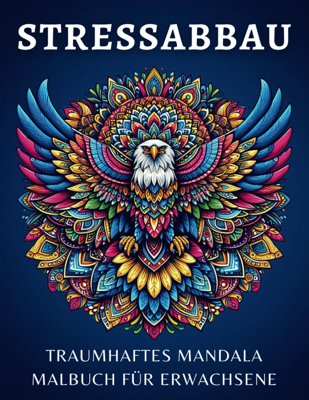 Stressabbau: Traumhaftes Mandala Malbuch für Erwachsene - 50 wunderschöne Motive mit Blumen, Tieren und Sternen – zur Stressbewältigung und inneren Gelassenheit (German Edition) baixar o livro de graça