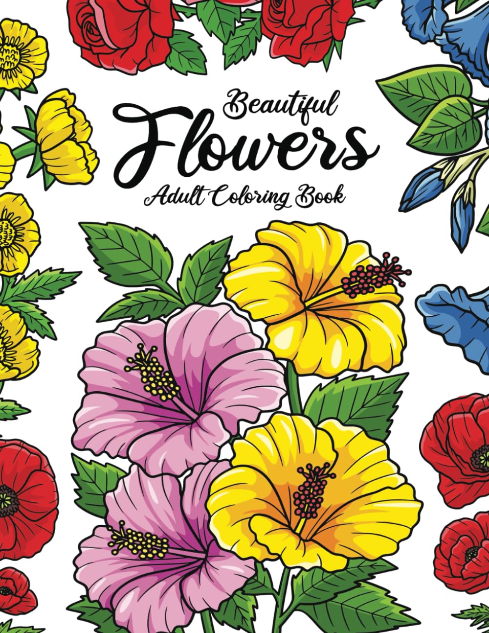capítulo por capítulo baixar Beautiful Flowers: Adult Coloring Book