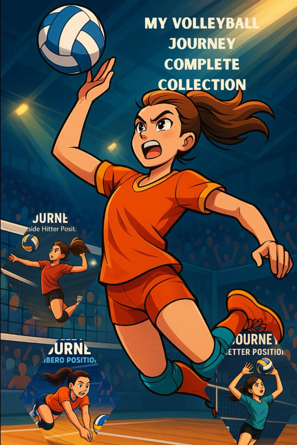 ler totalmente My Volleyball Journey - Complete Collection: Training, Skills, Positions, Drills & Reflections (Volleyball Journey - History- Positions and Home Drills)