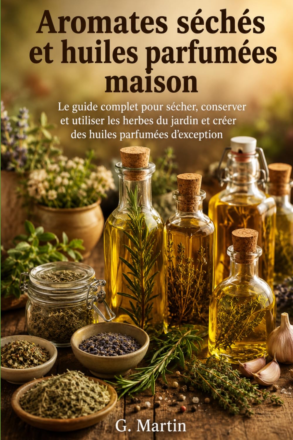 capítulo por capítulo baixar Aromates séchés et huiles parfumées maison: Le guide complet pour sécher, conserver et utiliser les herbes du jardin et créer des huiles parfumées d'exception (Jardinage Facile) (French Edition)