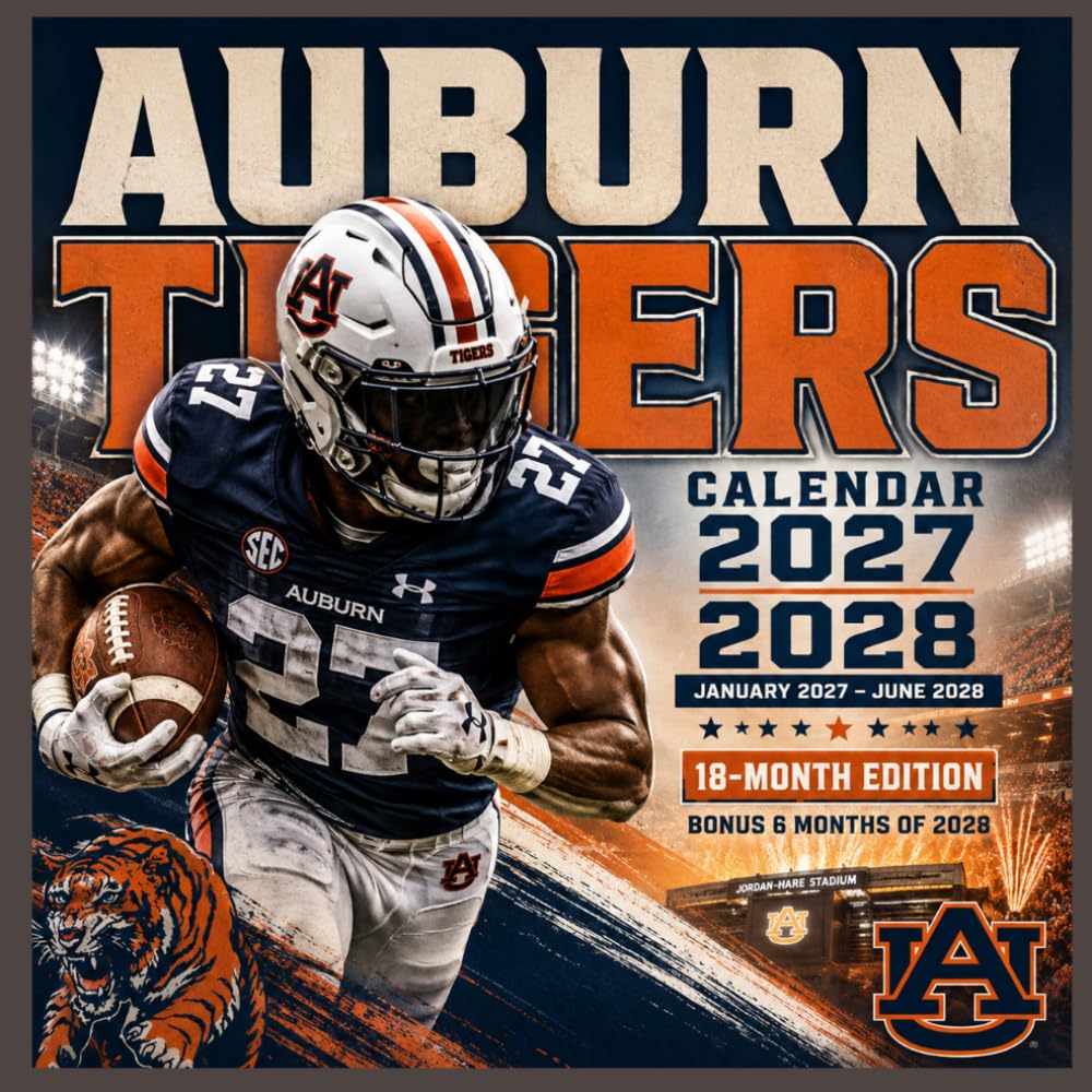 ler totalmente Calendar 2027 2028: 18 Months of Game-Day Atmosphere, Stadium Lights, Tailgate Traditions, and Monthly Notes