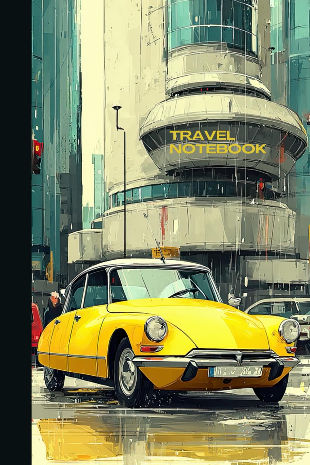 Citroën DS in the Rain: ellow Classic Car Journal for Sketching, Notes, and Ideas baixar livro de graça