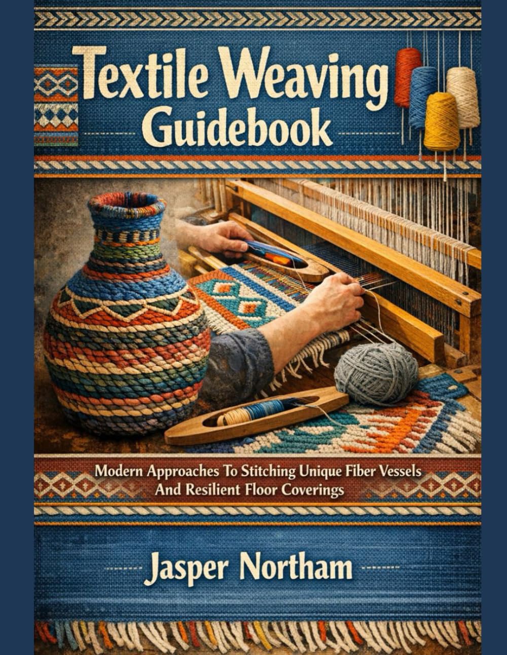 Textile Weaving Guidebook: Modern Approaches To Stitching Unique Fiber Vessels And Resilient Floor Coverings baixar livro de graça