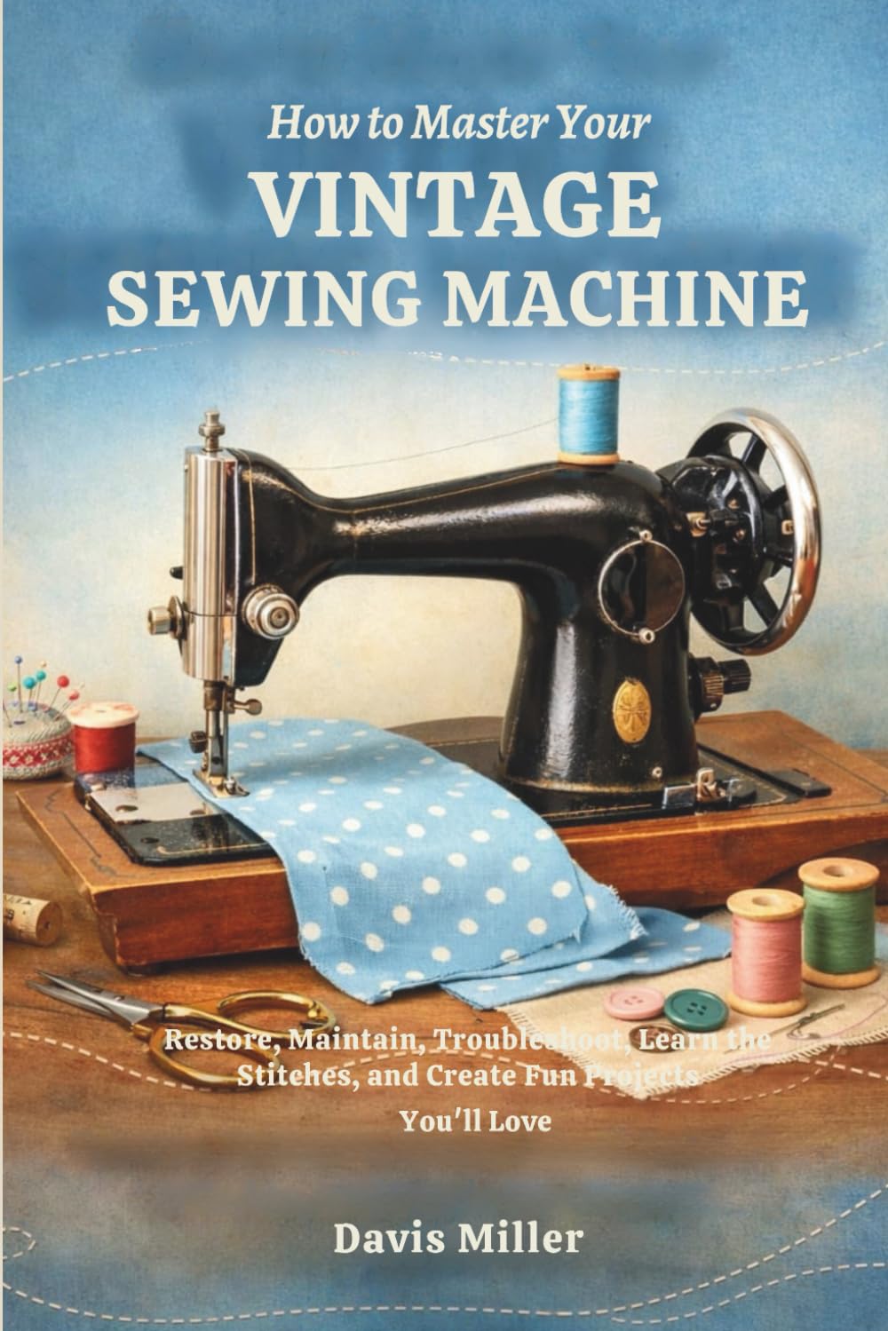 ler totalmente How to Master Your Vintage Sewing Machine: Restore, Maintain, Troubleshoot, Learn the Stitches, and Create Fun Projects You’ll Love (The Classic Equipment Handbook Series)